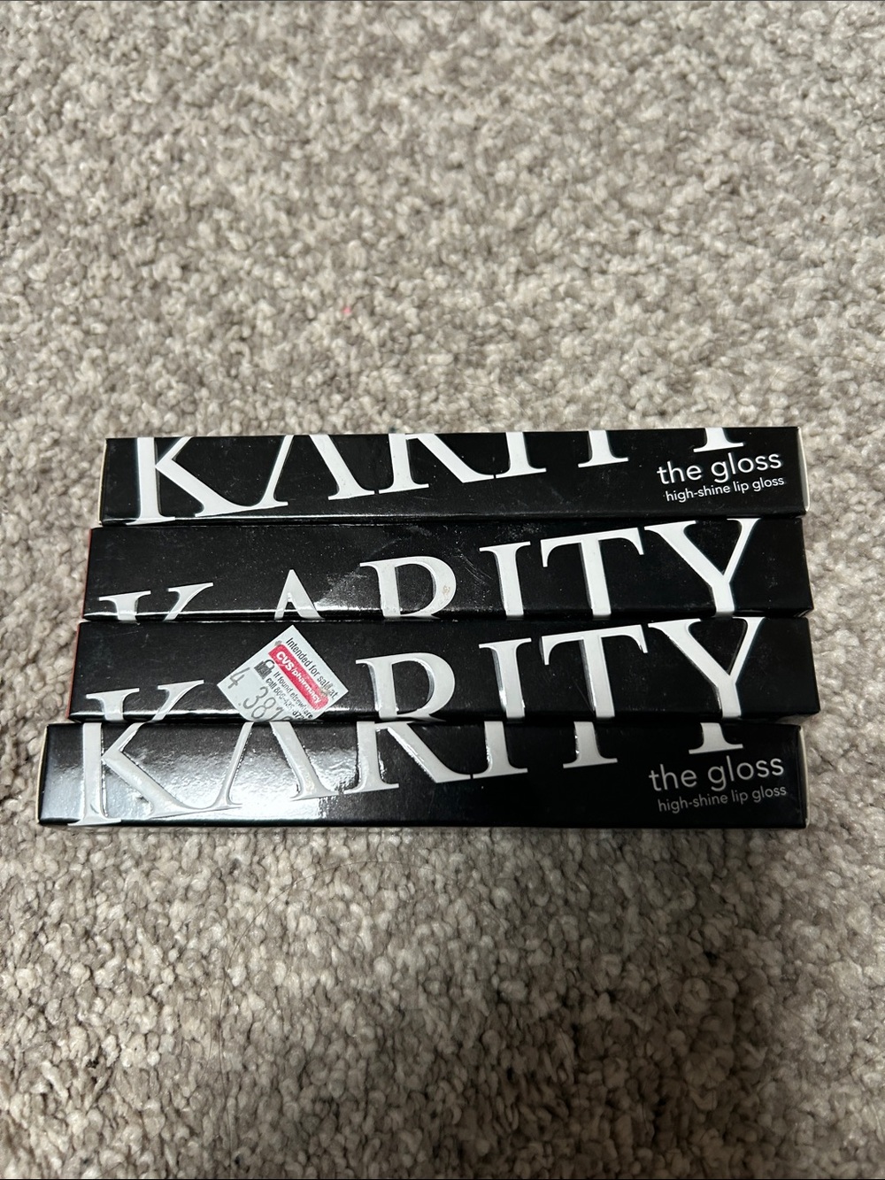 4-NEW Karity The Gloss High-Shine Lip Gloss Olivia Layla Georgie